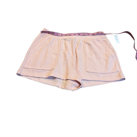 LOVE BY GAP pink terrycloth pajama shorts nwt - Picture 2 of 4
